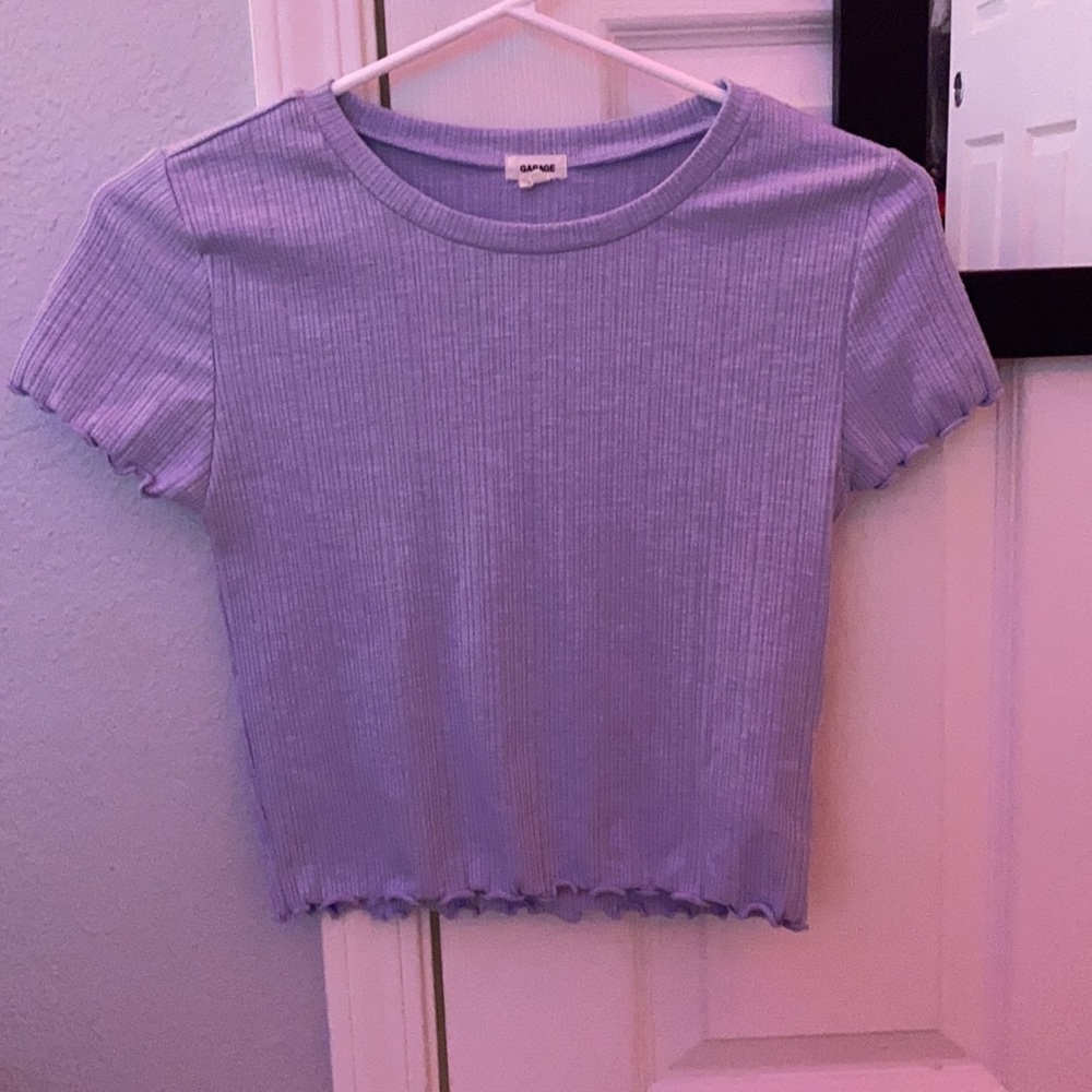 garage crop top